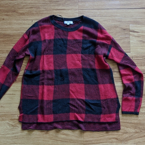 Plaid sweatshirt - Picture 1 of 1